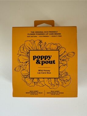 poppy & pout Wild Honey Lip Care Duo